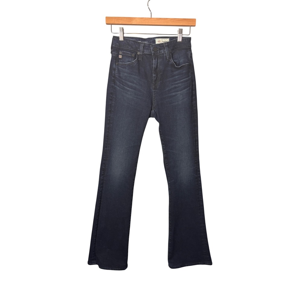 AG Women Farrah Boot Jeans 25 Dark Indigo High Rise Japanese Denim Classic